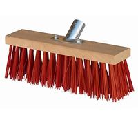 Cycles Mercier Balai cantonnier 840 – 31 cm PVC rouge, douille