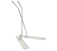 Balai ciseaux à maxi-franges en coton professionnel avec laveuse de sol avec man