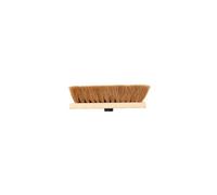 Balai Coco 29cm - Tête sans Manche - Fibres Naturelles, Filetage à Vis - Lot de 1 (1, Tête de Balai - 29cm (sans Manche))