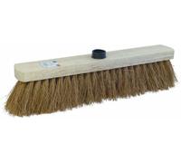 Balai coco 38cm bois douille vis - 07321