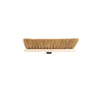 Balai Coco 38cm - Tête sans Manche - Fibres Naturelles, Filetage à Vis - Lot de 1 pour (1, Tête de Balai - 38cm (sans Manche))