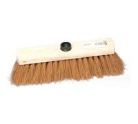 Balai coco monture 29cm en bois avec douille vis - BROSSERIE THOMAS - 101D