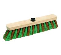 Balai coco zébré 29 cm semelle bois - NESPOLI - 433144