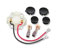 Balai de Charbon CB430 + Porte Balai Charbon + Casquettes pour Charbon Meuleuse Makita DGA452 BGA452 BGA450 BGA402 GA400 GA400D