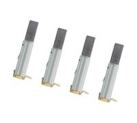 Balai de charbon de rechange pour aspirateurs industriels 75 x 11 mm | Balais de moteur en carbone de taille 75 x 11 mm, pour moteur 30/60/70/80/90L, résistant à l'usure