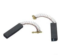 Balai de charbon de rechange pour moteur de machine à laver TG70-1226E, PA66 et boîtier en métal, composant central haute résistance à l'usure, conductivité stable, installation facile, 0,5 x 1,35 x 4