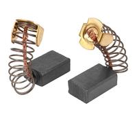 sourcing map Moteur Charbon Moteur Carbone Brosse 15mm x 10mm x 6mm pour Électrique Moteur 2Pcs