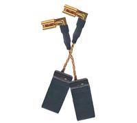Balai de charbon pour meuleuse d'angle DWE4050 DWE4887N, numéro de pièce de rechange NA160502, comprend 2 pièces avec fil et ressorts, compatible avec les outils électriques