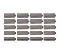 Balai de Charbon pour Sèche-cheveux, Moteur en Carbone, Argenté, 20pcs