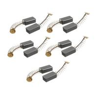 Balai de charbon SOURCING MAP 5 paires Balais Moteur 14 mm x 8 mm x 5 mm pour outil électrique