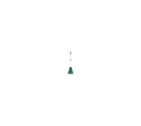 Ribimex Balai de jardin PRBAL télescopique en aluminium Vert/gris