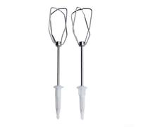 Balai de rechange à 4 fils pour robot de cuisine Bosch Argent (4 fils Type | Conception à 12 fils, mélange efficace, pour la pâte et les œufs, acier inoxydable, s'adapte exactement
