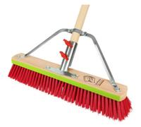 Balai de rue avec manche 'Bulldozer', 450 mm