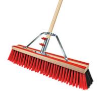 Balai de rue avec manche 'Bulldozer', 600 mm