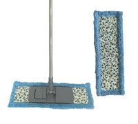 Balai de sol pour sols durs - Nettoyeur puissant et réglable - Outil de nettoyage de sol en bois - Pour bois, stratifié, mur, maison, chambre à coucher, salon, commerce