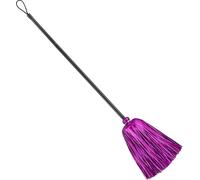 Balai de sorcière 92 cm - Balai d'Halloween - Lametta Balais violet