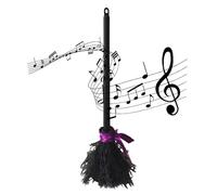 Balai de Sorcière,Balai Flottant Lumineux avec des Sons Effrayants - Accessoires Animés Effrayants Décorations Maison pour Fêtes, Festivals, Vacances, Maison Hantée, Chambre, Salon, Intérieur et