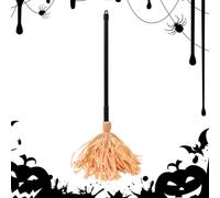 Balai De Sorcière D'Halloween Accessoires De Balais Dansants Effrayants | Accessoires Décoration Maison Hantée Idéal Pour Intérieur Extérieur Jardin Maison Hantée Fêtes Effrayantes Et