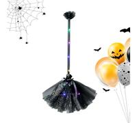 Balai De Sorcière Halloween Accessoire Ornement À Main Fantastique Et