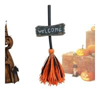 Balai De Sorcière Halloween Décoration D'Halloween Animée Lumineuse | Décoration D'Halloween Balai De Sorcières Pour fête, costume, extérieur, intérieur, porche, cour,
