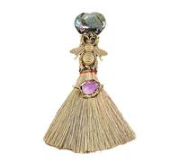 Balai de sorcière miniature, ornements de balai, balais à main durables pour la maison, accessoire de sorcellerie, balai de sorcière maison de poupées, accessoires pour maison de