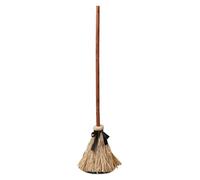 Balai de sorcière - Objet de décoration d'Halloween - Balai flottant de 100 cm - Décoration de sorcière mobile avec bruits effrayants - Pour l'intérieur et l'extérieur