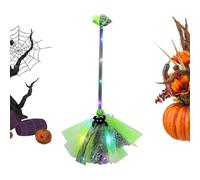 Balai de Sorcière pour Costume Halloween Ornement À Main Fantastique Et