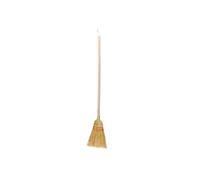 Balai "de sorcière" pour enfants en bois - Beige - H 101,8 cm
