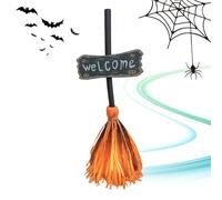 Balai de sorcière pour Halloween Accessoire Dansant Effrayant Flottant