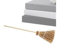 Balai de Sorcière pour la Décoration d'halloween,Petit Balai en Paille Naturelle | Accessoire Décoratif pour Fêtes, Masquerade, Spectacle, Réunion Familiale et Célébration