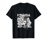 Balai de sorcière Volante Anime Girl - Fantasy Doujin Art esthétique T-Shirt