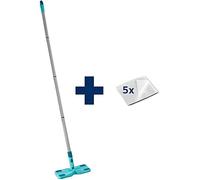 Balai dépoussiérant avec lingettes Clean & Away 56666 Leifheit - Nettoyage à sec avec lingettes dépoussiérantes attrape poussière