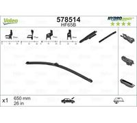 Balai d'essuie-glace 578514 VALEO pour CITROËN PEUGEOT OPEL RENAULT FORD SEAT DS