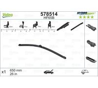 BALAI D'ESSUIE-GLACE 650MM HF65B HYDROCONNECT AVANT