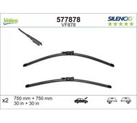 BALAI D'ESSUIE-GLACE 750/750MM SILENCIO XTRM FORD TRANSIT CONNECT 13-
