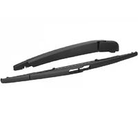 Metalcaucho Bras d'essuie-glace arrière Compatible avec RENAULT Clio III 3/5 portes BR0/1, CR0/1 350mm Balai essui-glace avec lame d'aiguille intégrée 68401