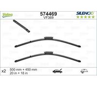 Balai d'essuie-glace avant plat 574469 VALEO pour RENAULT CLIO II