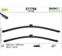 Valeo Balai d'essuie-glace avant plat 577768 pour Mercedes-Benz