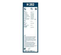 Balai d'essuie-glace conventionnel 3 397 011 802 BOSCH pour AUSTIN NISSAN FORD