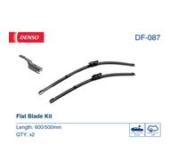 Balai d'essuie-glace DENSO DF-087, 600/500mm, Avant, 2 Pièce