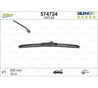 Balai d'essuie-glace hybride 574724 VALEO pour SUBARU SSANGYONG KIA TOYOTA LEXUS