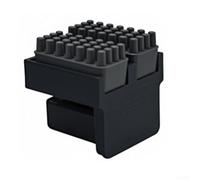 Balai d'essuie-glace Kobra S1 avec support de montage pour protection de tête d'impression et tête de brosse en silicone résistant à la chaleur (1 pièce)