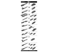 Balai d'essuie-glace Lampa Skylon - 60 cm (24") - 1 pc