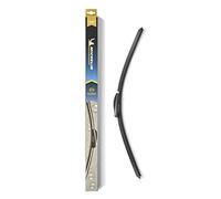 Balai d'essuie-glace MICHELIN Hydroedge Beam 17"/430 mm, plusieurs connecteurs inclus, crochet de fixation, languette de pincement et bras d'essuie-glace à verrouillage supérieur