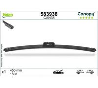 Valeo Balai d'essuie-glace Canopy 583938, 450 mm, Avant, 1 pièce