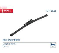 Balai d'essuie-glace plat DF-323 DENSO pour MERCEDES-BENZ CLASSE A