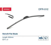 Balai d'essuie-glace plat DFR-012 DENSO pour CITROËN NISSAN PEUGEOT RENAULT