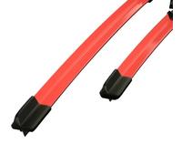 Balai d'essuie-glace Pour Ford Pour Focus MK3 2011-2018 2 Pièces Balais D'essuie-glace Avant Pare-brise Noir/rouge/bleu/jaune CAVINBDZ(Red)