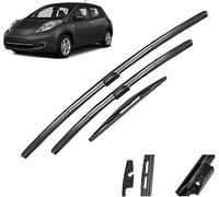 Balai d'Essuie Glace pour Nissan Leaf MK1 2010-2017, Ensemble De Balais 1 Paire de Balais Avant Pare-Brise Essuie-Glace Facile à Installer