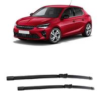 Balai d'Essuie Glace pour Opel Corsa F 2019-2023, Ensemble De Balais 1 Paire de Balais Avant Pare-Brise Essuie-Glace Facile à Installer